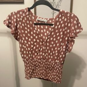 Abercrombie Pink Blouse